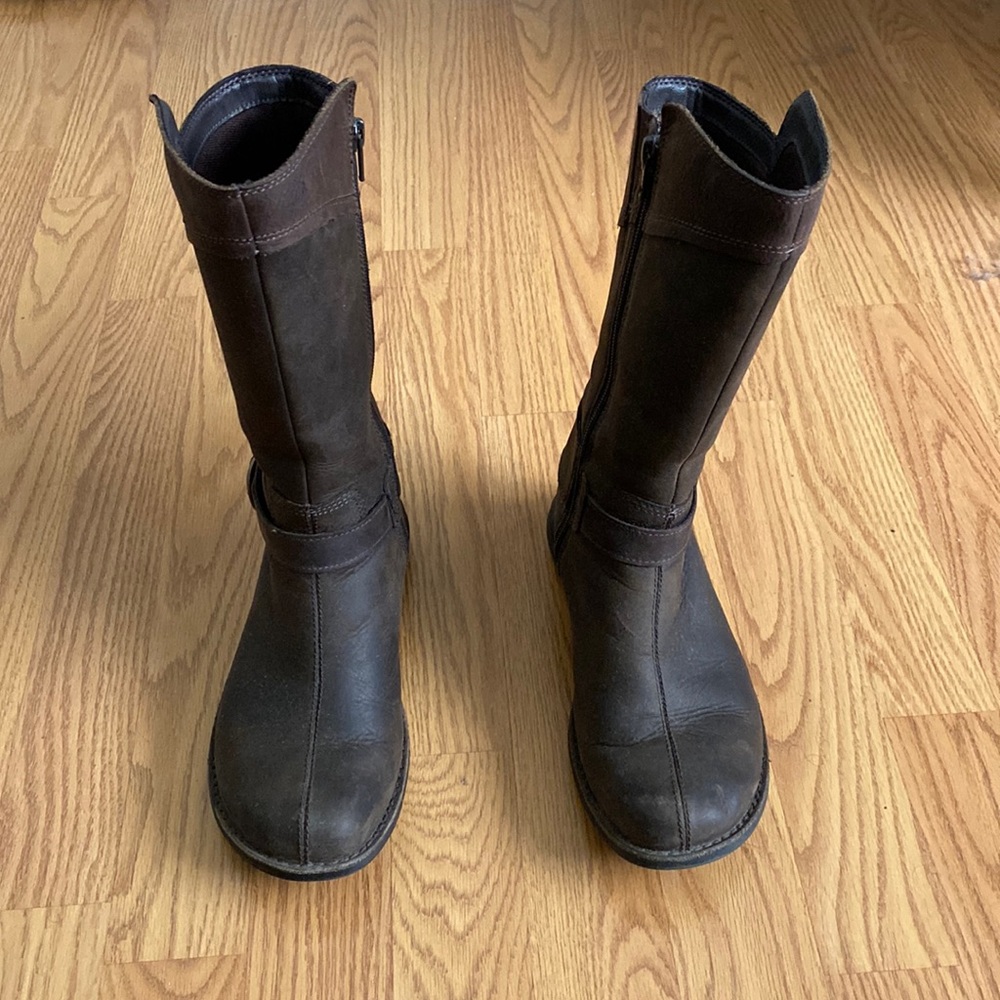 Merrell leather boots / espresso size 6
